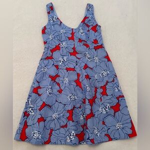 NWOT Draper James Floral V-neck Sleeveless Mini Dress